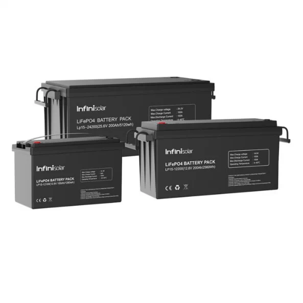 Літієвий акумулятор InfiniSolar INF-LFS 24200 / 25.6 В / 200 А⋅год / LiFePO4