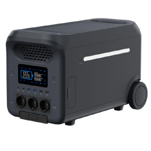 Портативна зарядна станція V-TAC 3000W-EU, 2560 Вт·год, LiFePO4, 3000 Вт