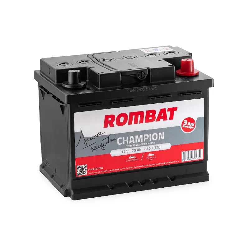 Акумулятор Rombat Champion EFB 70Ah 680 A (0) Start-Stop