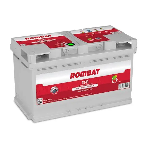 Акумулятор Rombat EFB 80Ah 800 A (0) F480 Start-Stop