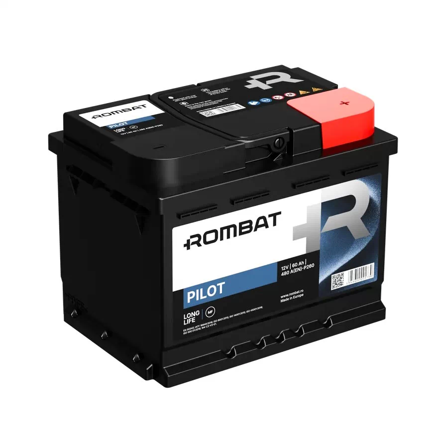 Акумулятор Rombat PILOT 60Ah 580 A  R/L+
