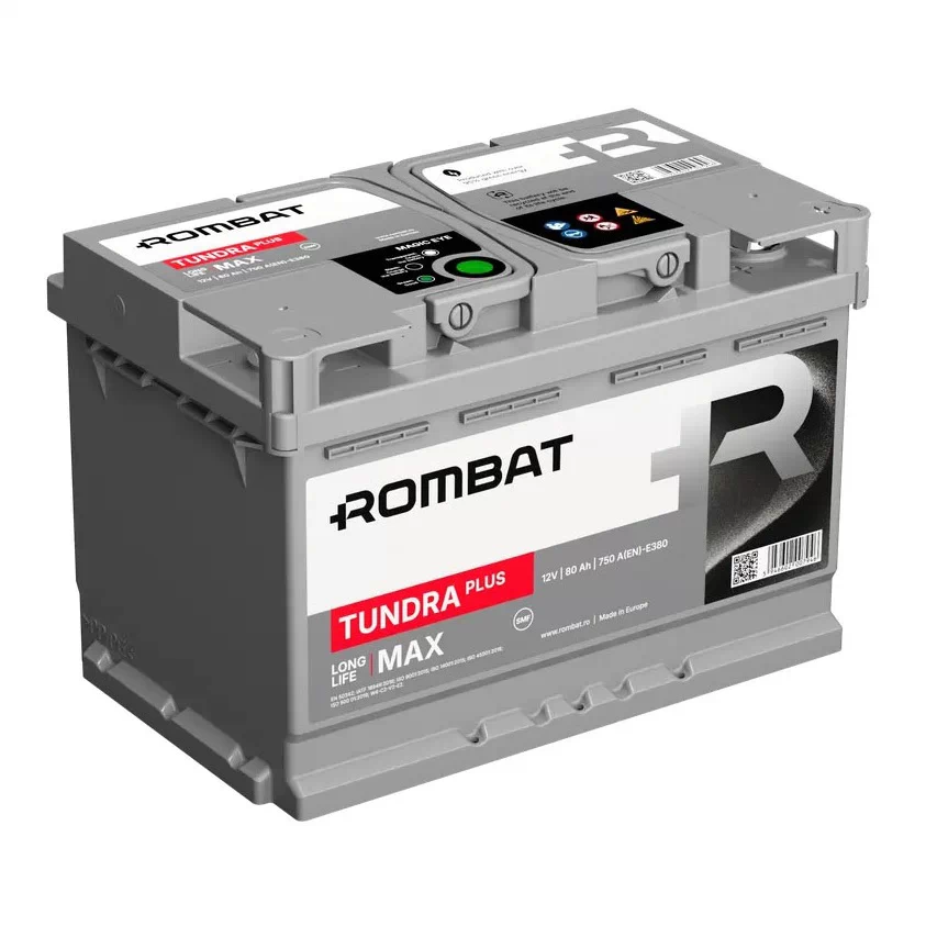 Акумулятор Rombat TUNDRA 75Ah 750 A (0) E375