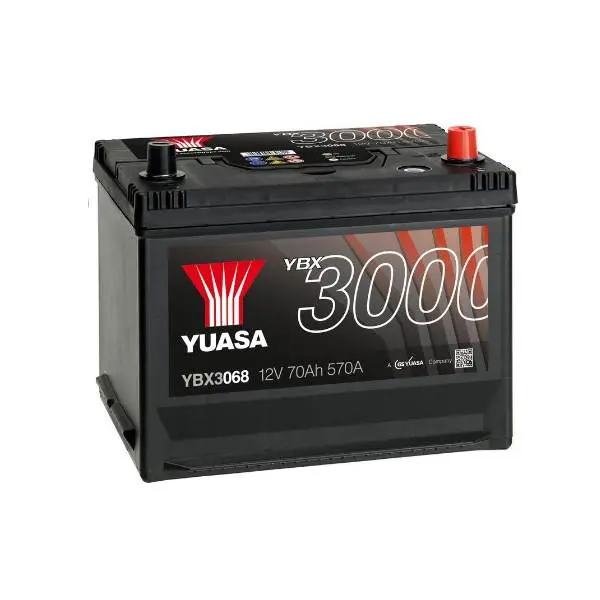 Акумулятор Yuasa 70Аг SMF Battery Japan YBX3068 (0)