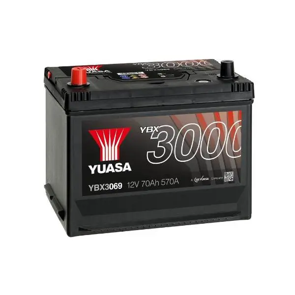Акумулятор Yuasa 70Ah SMF Japan (L) YBX3069