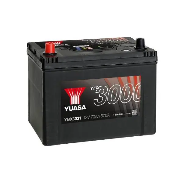 Акумулятор Yuasa 70Ah SMF Japan (1) YBX3031