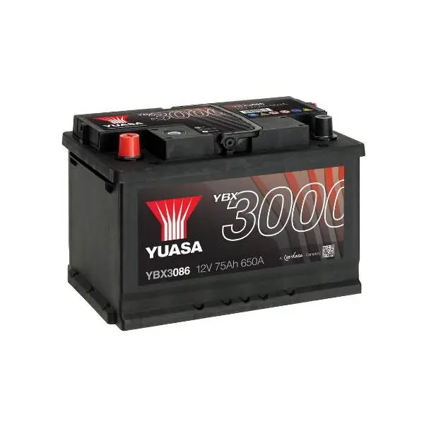 Акумулятор Yuasa 75Аг SMF Battery YBX3086 (1)