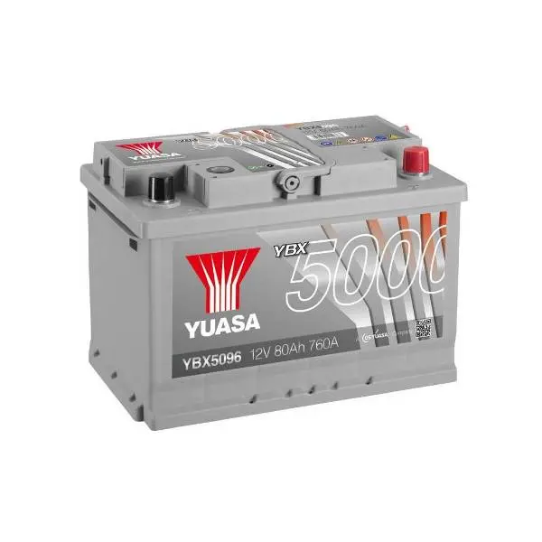 Акумулятор Yuasa 80Ah Silver High Performance (0)