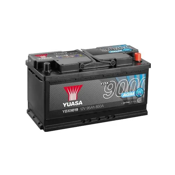 Гелевий акумулятор Yuasa 95Ah AGM Start Stop Plus (0) YBX9019