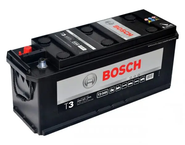 Вантажний акумулятор Bosch 135Ah T3 (1) 1000A T3045