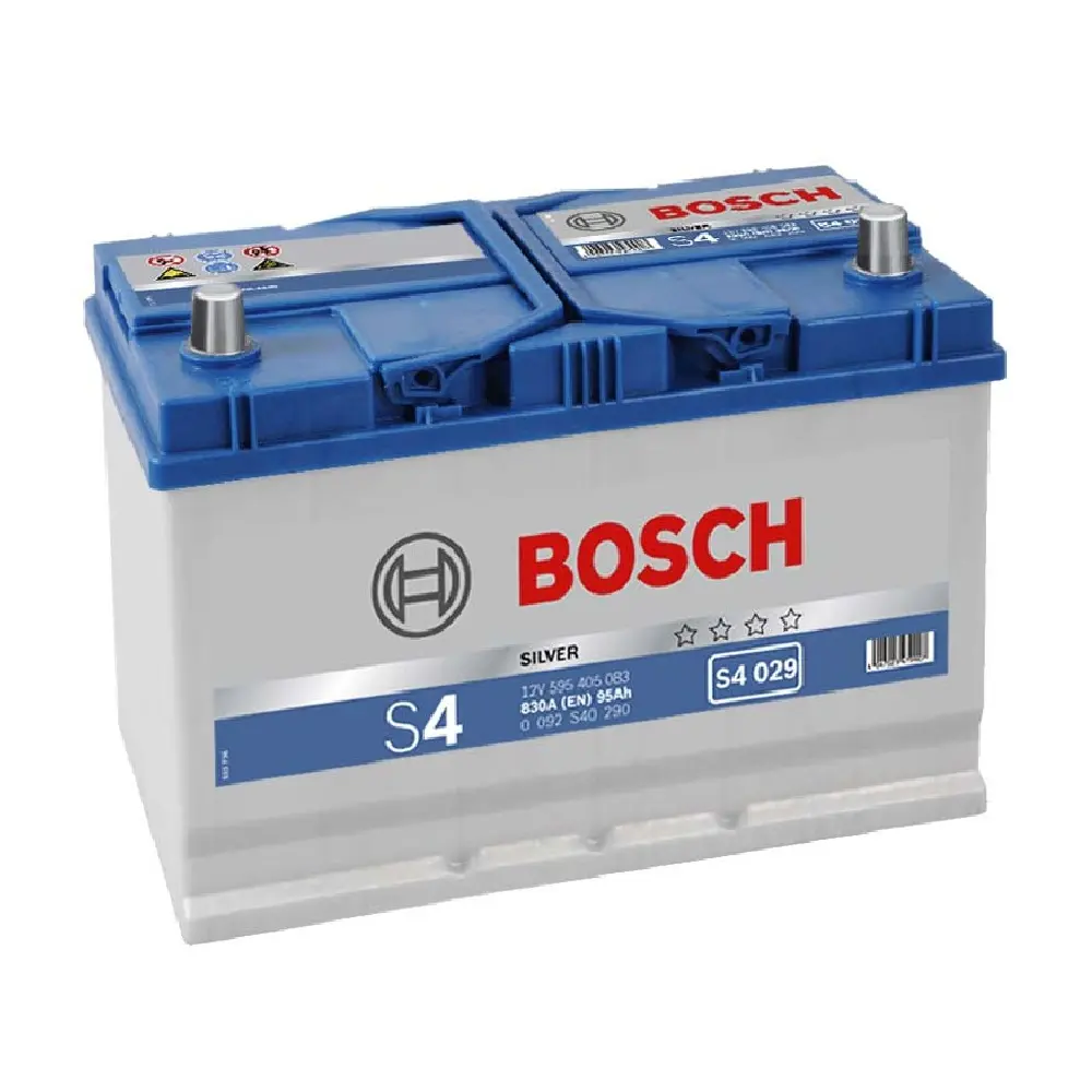 Акумулятор Bosch 95Ah S4 Silver (1) 830A Asia 0092S40290