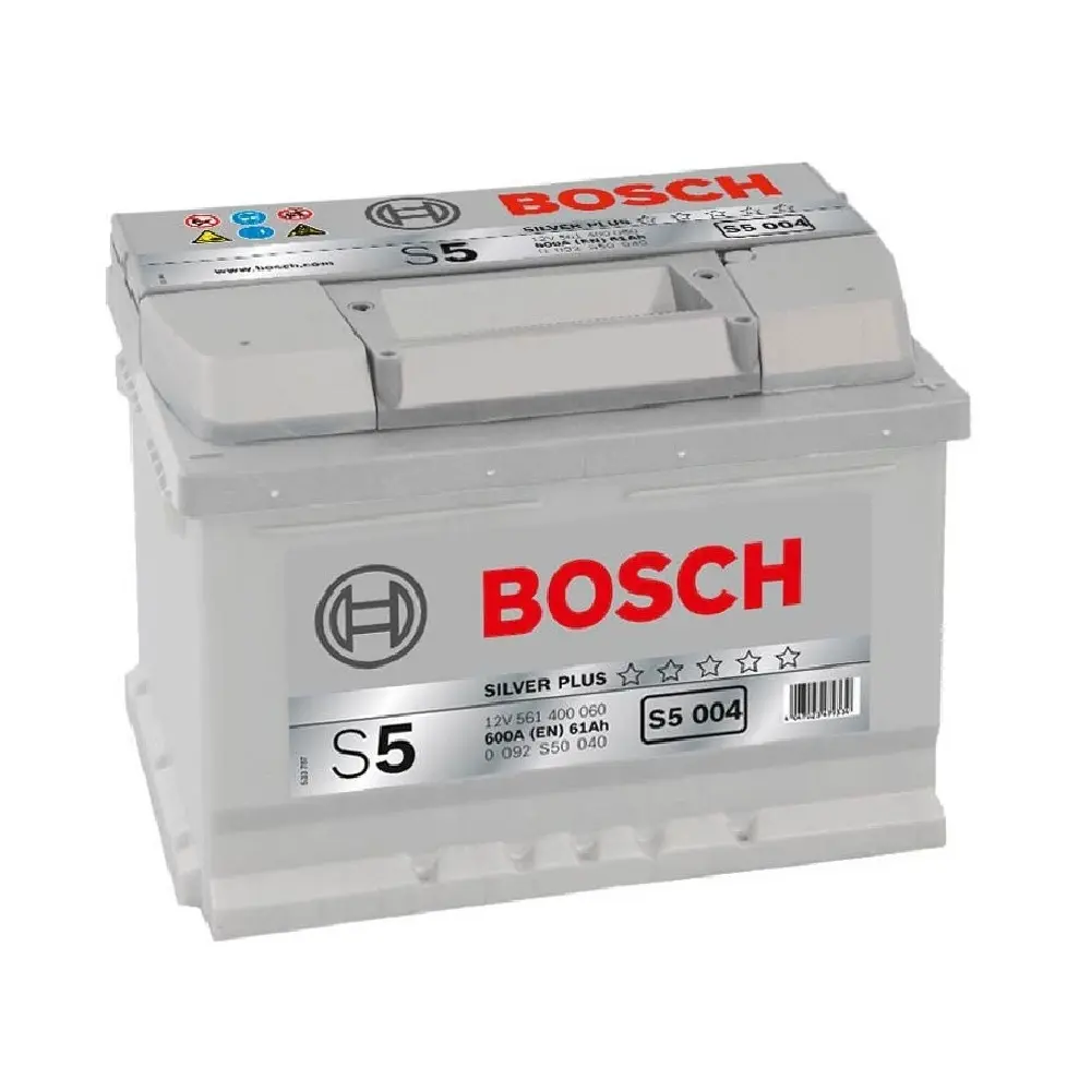 Акумулятор Bosch 61Ah S5 Silver (0) 600A 0092S50040