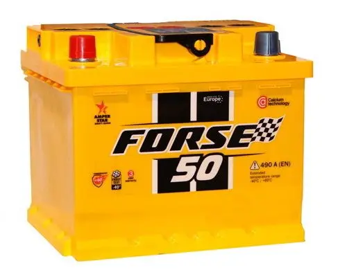 Акумулятор автомобільний Forse 50Ah (0) 480A