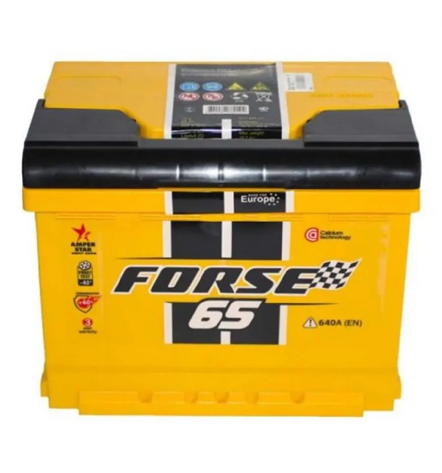 Акумулятор Forse 65Ah (0) 640A 6СТ-65