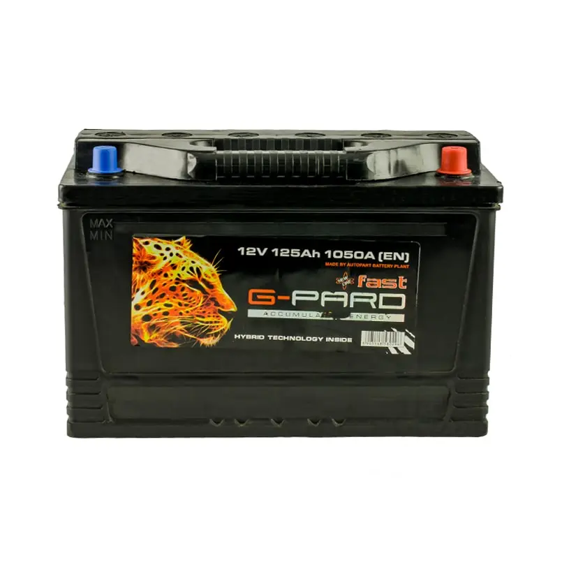 Вантажний акумулятор G-Pard Fast 125 Ah (0) 1050A R+