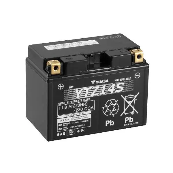 Мото акумулятор Yuasa 11,8 Ah High Performance MF VRLA (GEL)