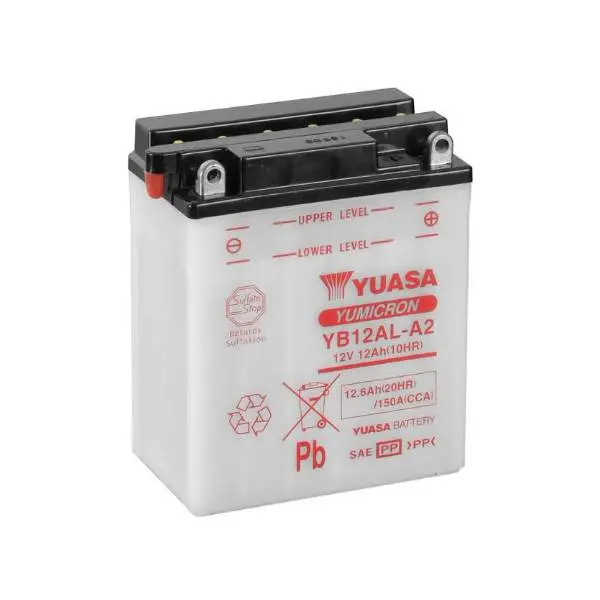Мото акумулятор Yuasa 12,6 Ah YuMicron (сухозаряджений)