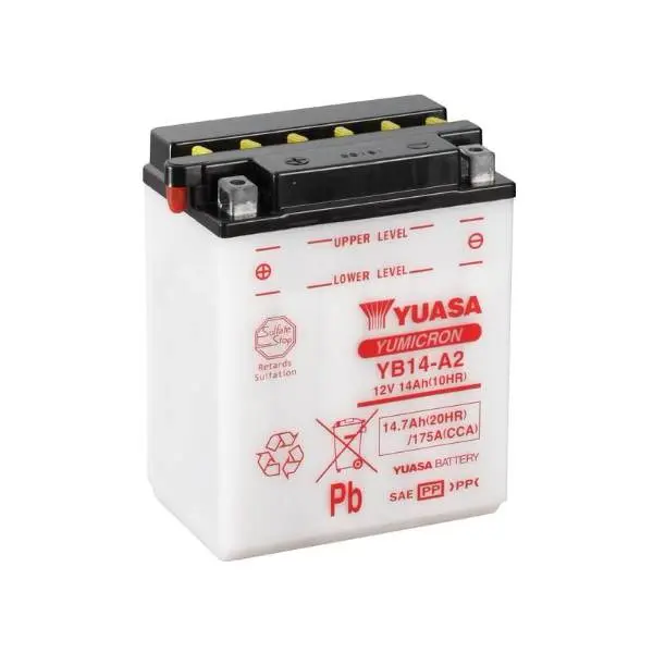 Мото акумулятор Yuasa 14,7 Ah YuMicron (сухозаряджений)