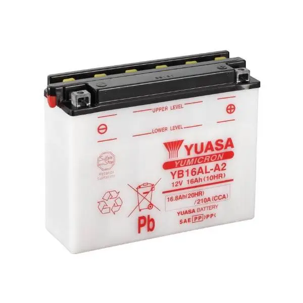Мото акумулятор Yuasa 16,8 Ah YuMicron (сухозаряджений)