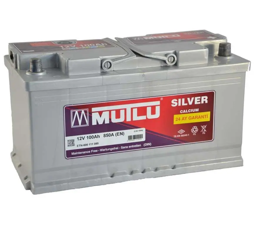 Акумулятор Mutlu Silver 100 Ah (0) 850 A