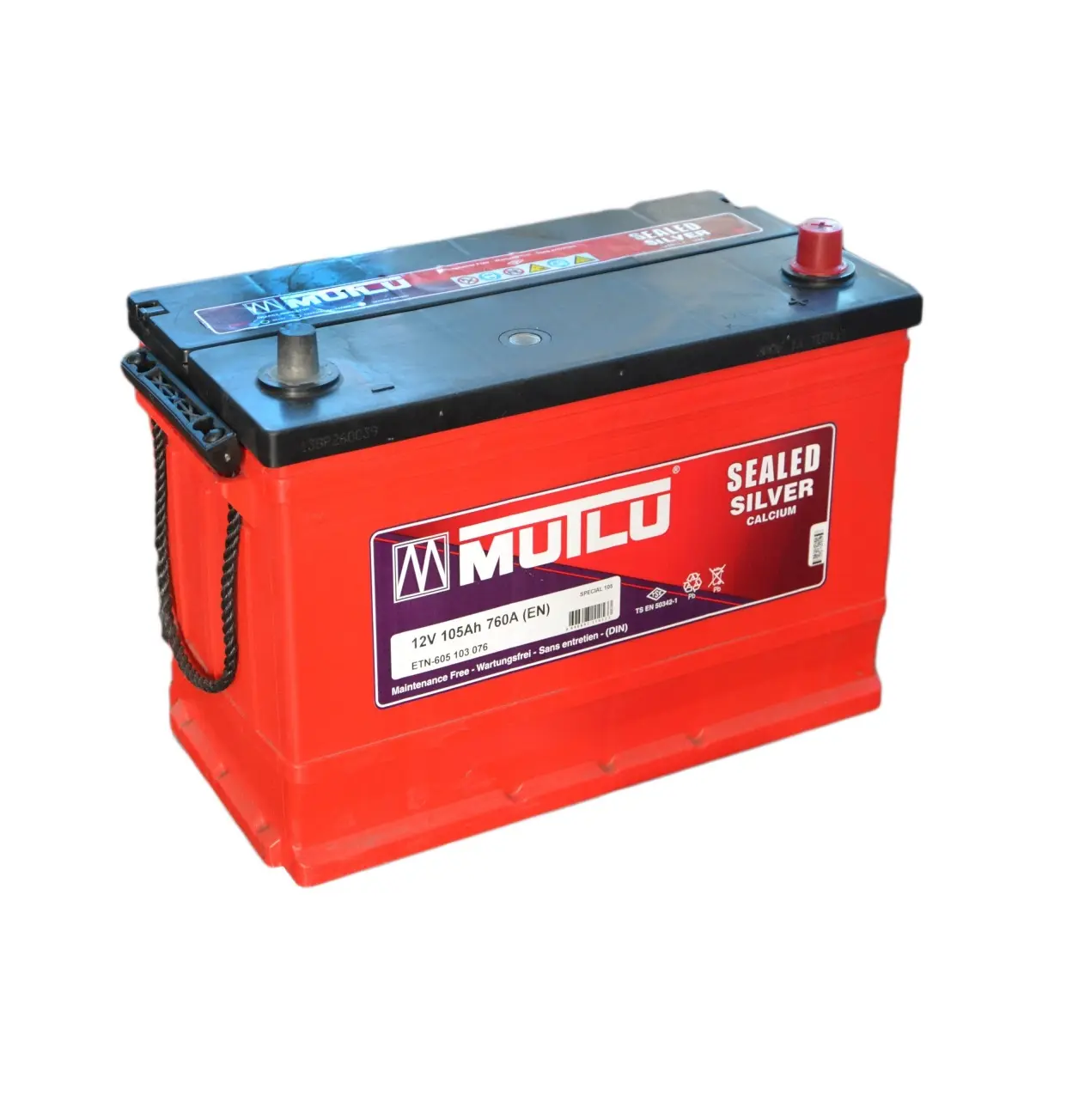 Акумулятор Mutlu 105 Ah (0) Asia 760 A