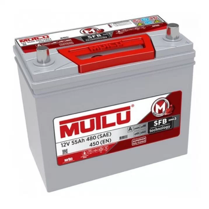 Акумулятор Mutlu SFB 55Ah 480A Asia