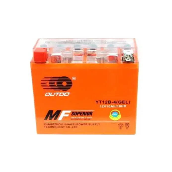 Мото акумулятор Outdo 10 Ah YT12B-4 (GEL)