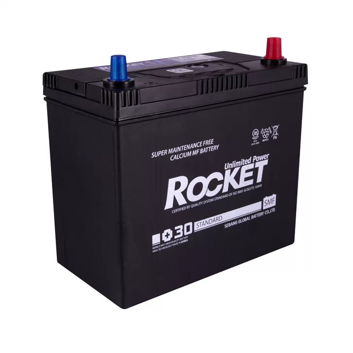 Акумулятор Rocket 45Ah 410A Asia 55B24LS