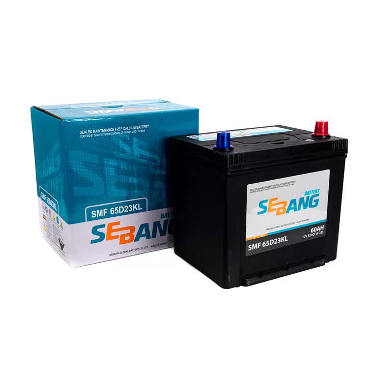 Акумулятор Sebang 60 Ah 500A SMF 65D23KL