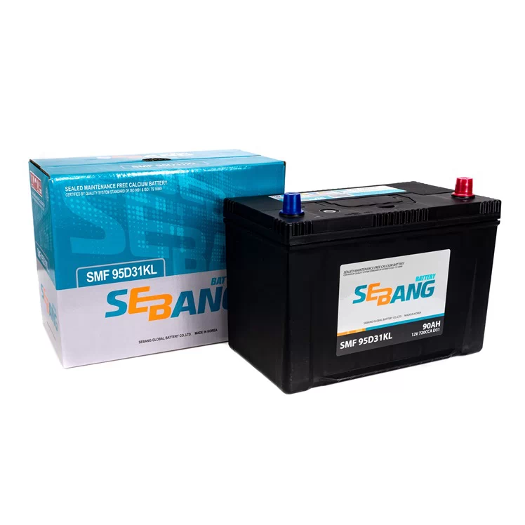 Акумулятор Sebang 90 Ah 720A SMF 95D31KL/R