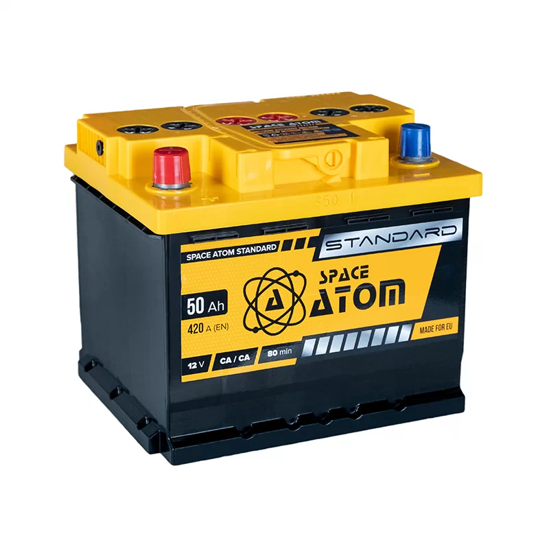 Акумулятор Space Atom 50Ah (0) 420A R/L+