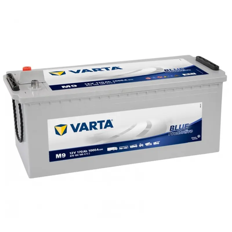 Акумулятор Varta 170Ah PM Blue (1) 1000A (M8) 670103100