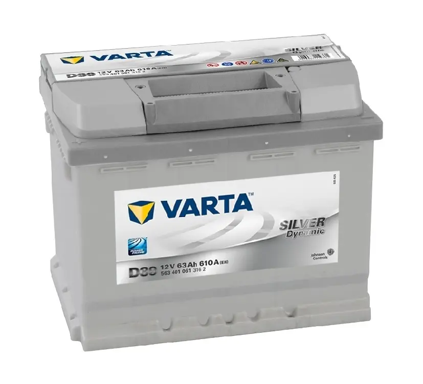 Акумулятор Varta Silver Dynamic 63Ah (1) 610A (D39) 563401061