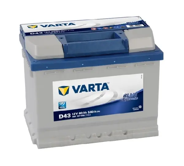 Акумулятор Varta Blue Dynamic 60 Ah (1) 540A (D43) 560127054