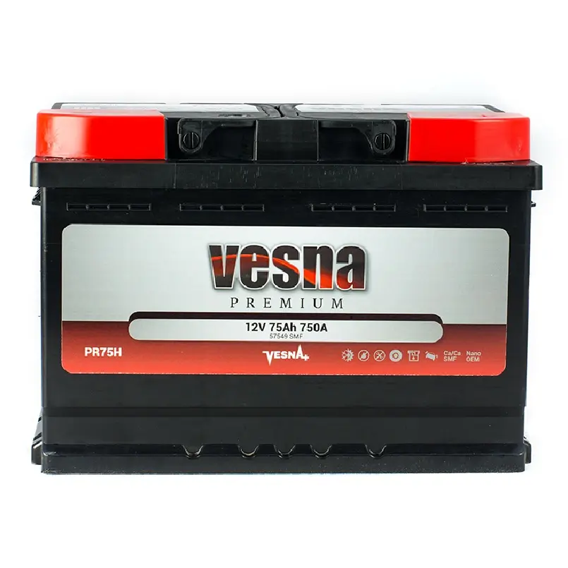 Акумулятор Vesna Premium 75 Ah (0) 750 A