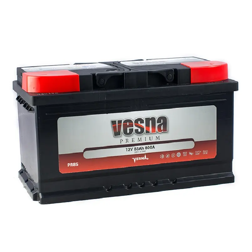 Акумулятор Vesna Premium 85Ah (0) 800 A