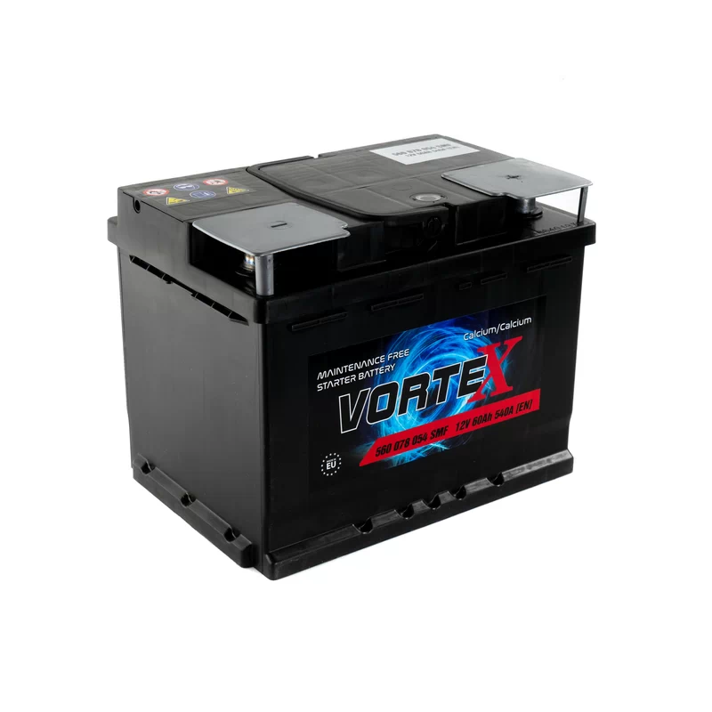 Акумулятор Vortex 60Ah 540A R/L+