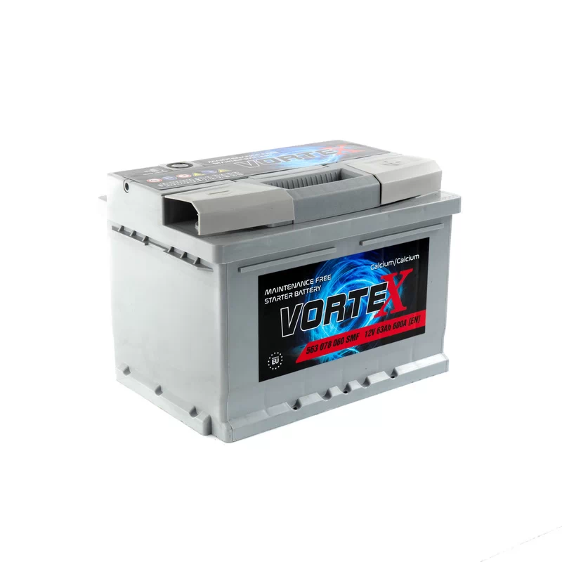 Акумулятор Vortex High Performance 63Ah 600A