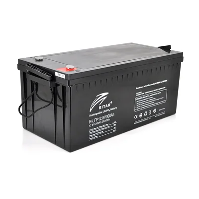 Літієвий акумулятор Ritar R-LFP 12.8V 300Ah Bluet / 12.8 В / 300 А⋅год / LiFePO4