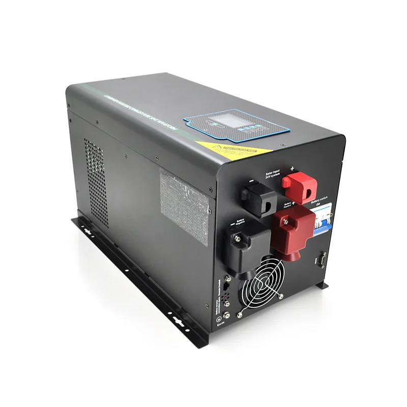 Гібридний інвертор RITAR RTSWm-MPPT-MPS-6048, 6000W, 48V, струм заряду 0-45A, 180-265V, MPPT (60А, 64-130Vdc)