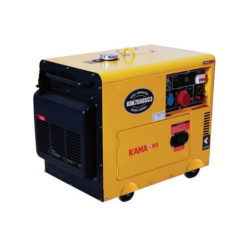 Генератор KAMA KDK7500SC3 / 5.5 кВт / дизель