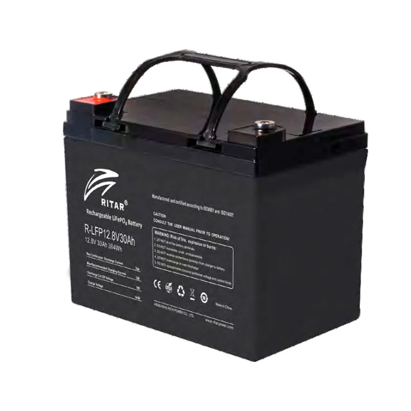 Літієвий акумулятор Ritar R-LFP 12.8V 30Ah / 12.8 В / 30 А⋅год / LiFePO4