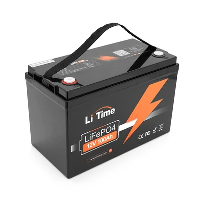 Літієвий акумулятор Li-TIME L12V100-BASIC-4-A100 / 12.8 В / 100 А⋅год / LiFePO4