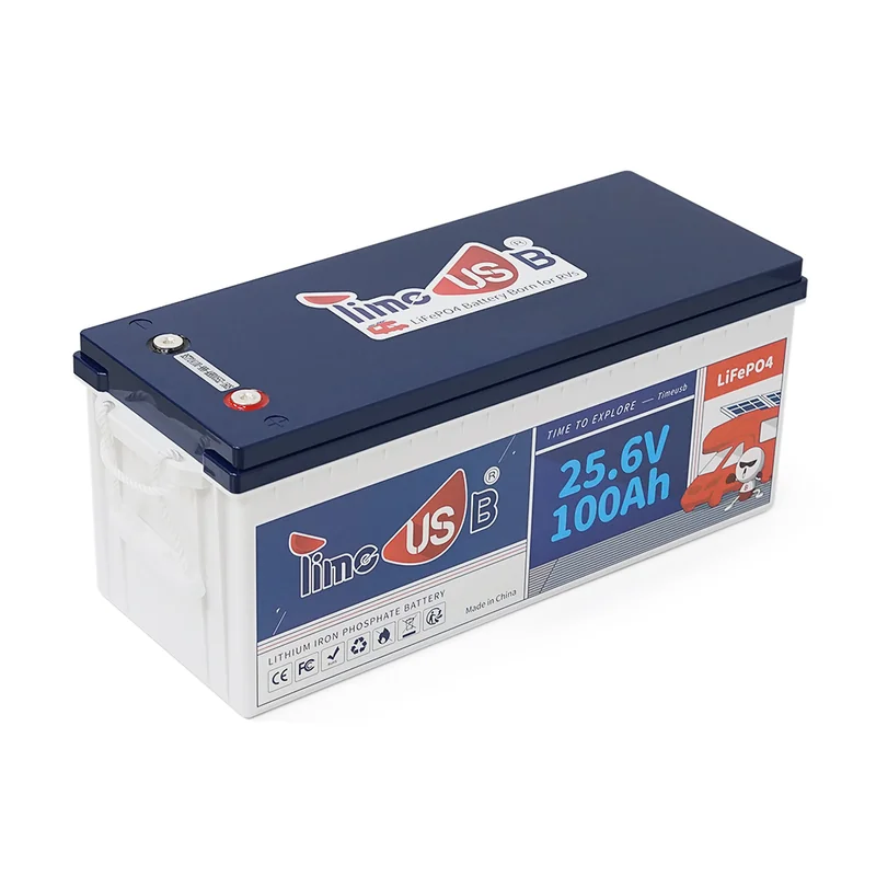 Літієвий акумулятор TimeUSB T24V100-100-BASIC-8-A160 / 25.6 В / 100 А⋅год / LiFePO4