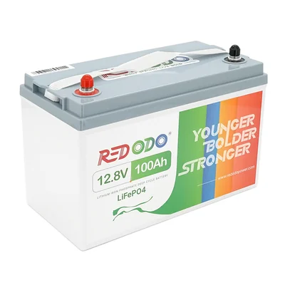 Літієвий акумулятор Redodo R12V100-HEAT-HE-4-A100 / 12 В / 100 А⋅год / LiFePO4