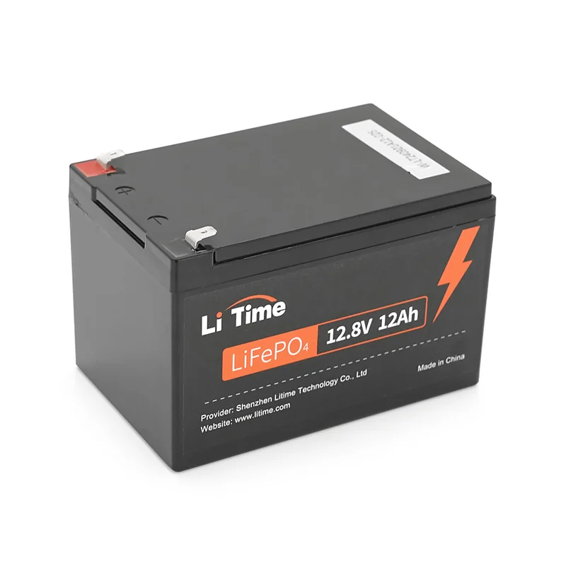 Літієвий акумулятор Li-TIME LiFePO4-12.8-12 / 12.8 В / 12 А⋅год / LiFePO4