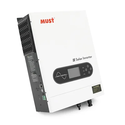 Гібридне ДБЖ  MUST PV18-8048PRO II, 8000W, 48V, PV 2*4000W, струм заряду 1-120А, 160-275V, MPPT (120А, 90-430 Vdc), 425*527*145 мм
