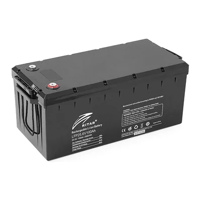 Літієвий акумулятор Ritar R-LFP 25.6V 100Ah BT G3 / 25.6 В / 100 А⋅год / LiFePO4