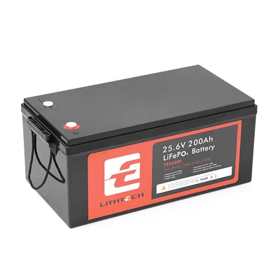 Літієвий акумулятор LITHTECH TE24200B / 25.6 В / 200 А⋅год / LiFePO4
