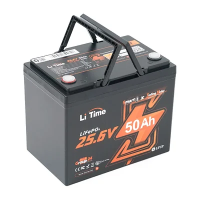 Літієвий акумулятор Li-TIME L24V50-50-TM-BT-8-A70 / 25.6 В / 50 А⋅год / LiFePO4