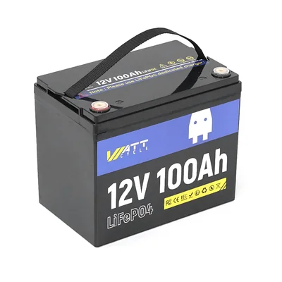 Літієвий акумулятор WattCycle WT12V100AH100 / 12 В / 100 А⋅год / LiFePO4